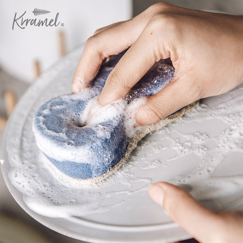 双面加厚去油百洁布KRRAMEL