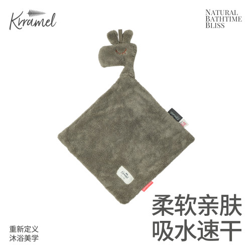 KRRAMEL擦手毛巾超强吸水不掉毛