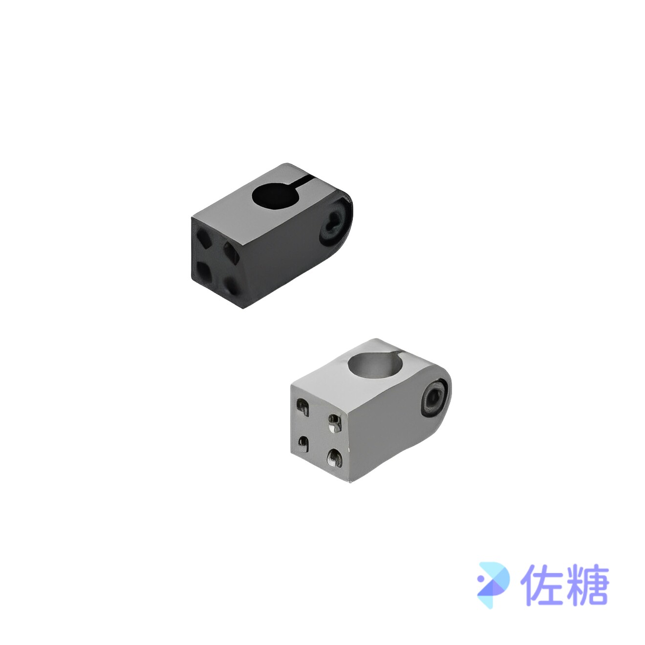 超简易型支柱固定夹铝合
