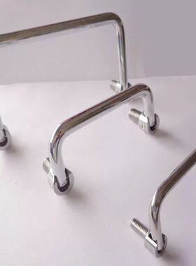 可折叠圆棒拉手C-UWAFN8 C-UWAFNT8机柜箱拉手不锈钢把手UWAFN180