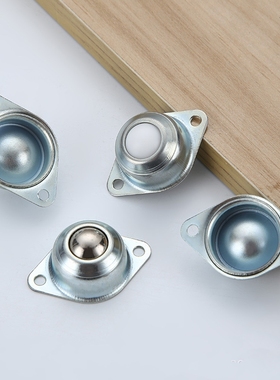 供应万向球底部安装型MYAT MYAN-15 25 30 38 滚珠菱形座轴承轮