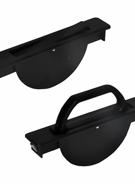 怡合达型标准件 XAB81-110/L110A方形拉手 旋转型拉手 塑料拉手