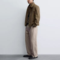 Cabinet 799! New men's faux fleece effect fitted straight jacket for autumn 2025, 5070165 thumbnail 4