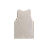 Cabinet 299! Summer 2025 Men's versatile knitted vest style wide round neck sleeveless T-shirt 3284427 thumbnail 5