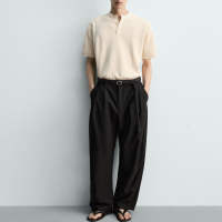 The counter is 399! Men's 2026 summer style Loose, drape, pleated detail decorative long pants 5070800 thumbnail 6