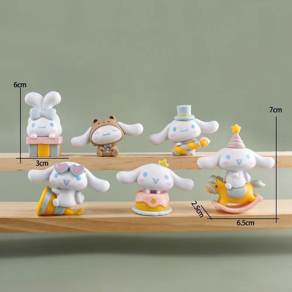 玉桂狗桌面摆件生日限定女生礼物盲盒手办新款大耳狗蛋糕装饰可爱