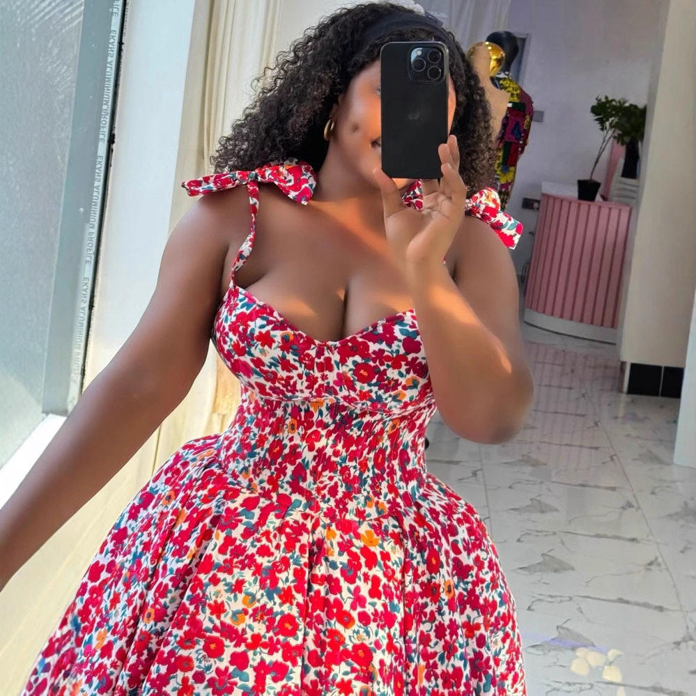 plus size dress Africa female dress big size party dress new