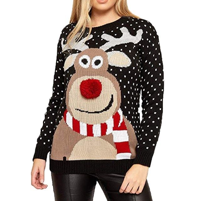 Ugly Sweaters Jumper Sweater for Christmas Women Pullover 18