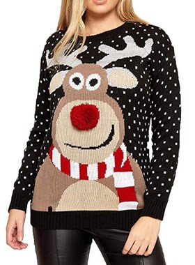 Ugly Sweaters Jumper Sweater for Christmas Women Pullover 18