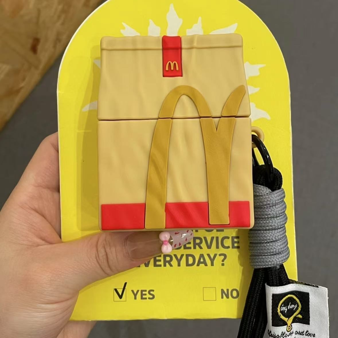 适用苹果保护套airpodspro3硅胶麦当劳1/2/3/4代适用3耳机包