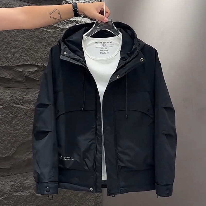 棉服外套冲锋衣连帽夹克外套