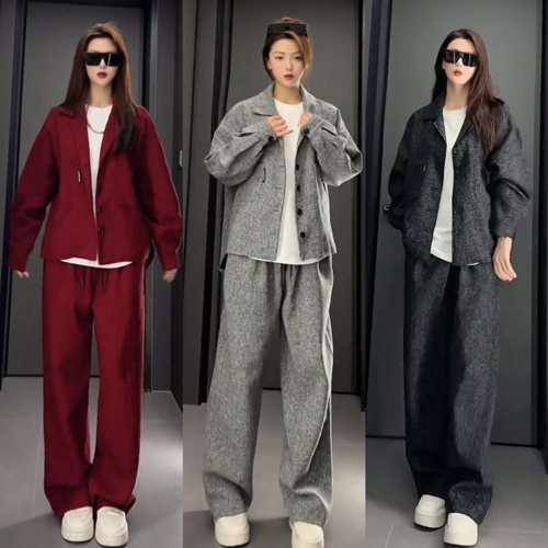 简约高档休闲运动套装两件套