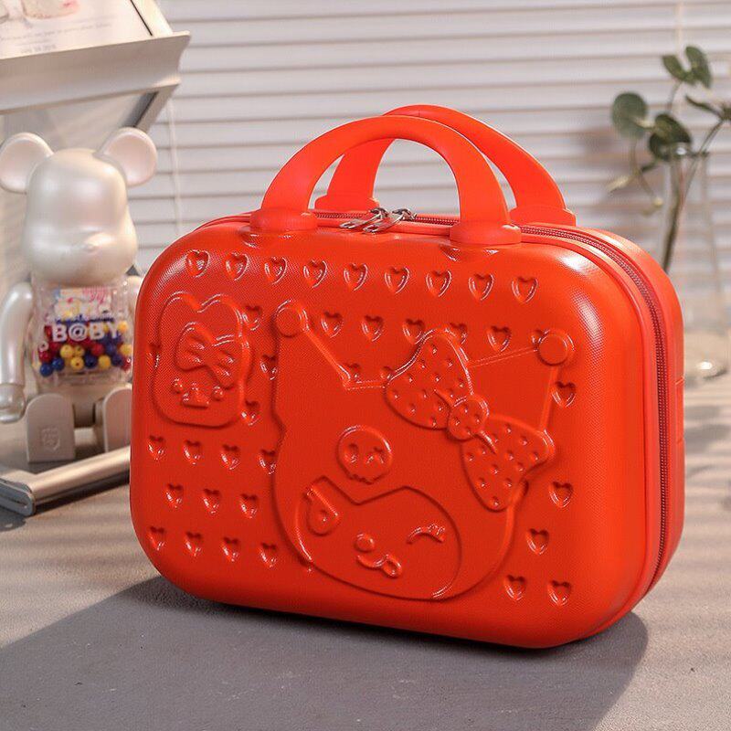 化妆箱包可爱结婚小型卡通旅行箱箱包14迷你手提箱寸收纳子箱行李