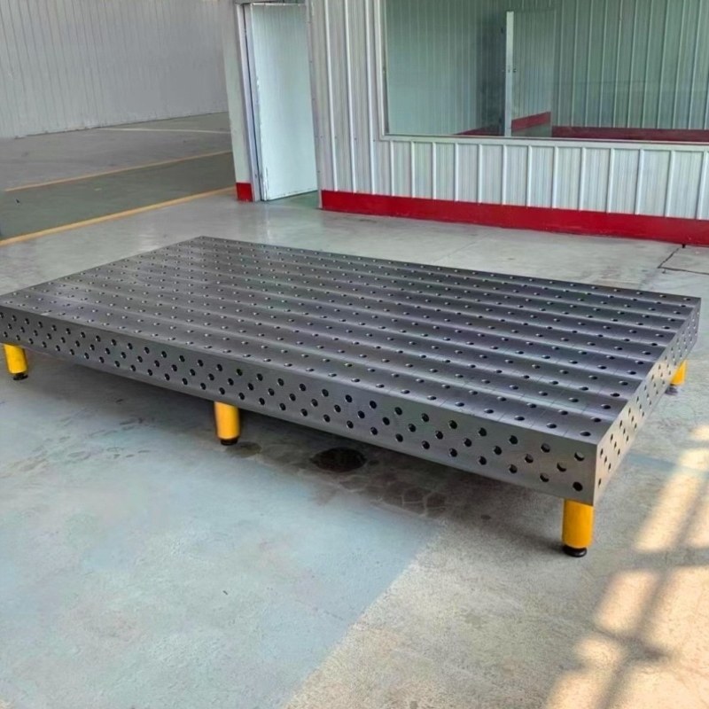 铸铁工装柔性三维二维焊接机器人平板平台工作台定位夹具多孔钢件,五金/工具,CNC加工件/铣床加工件,淘宝优惠券,粉丝福利购,淘宝优惠卷