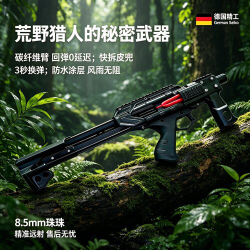 黑武士雷神软弹弓户外新款高精度成人玩具大威力远精准户外复合弓