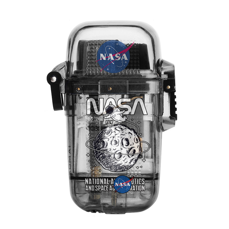 nasa系列粉色火焰打火机防风小众酒吧送男友礼物时髦精创意个性潮