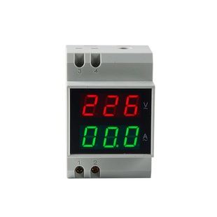 4220 D双显数显 数字电压表导轨流头电交流电表5交流电流表R表2