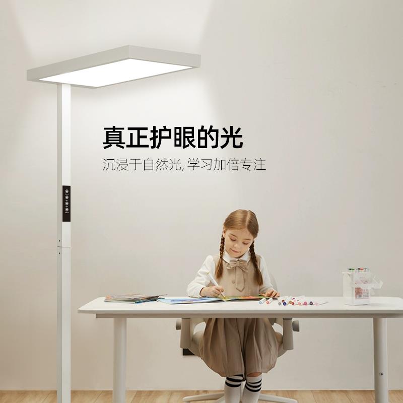 全光谱护眼灯学习专用儿童作业落地自然光书房钢琴阅读立式大路灯