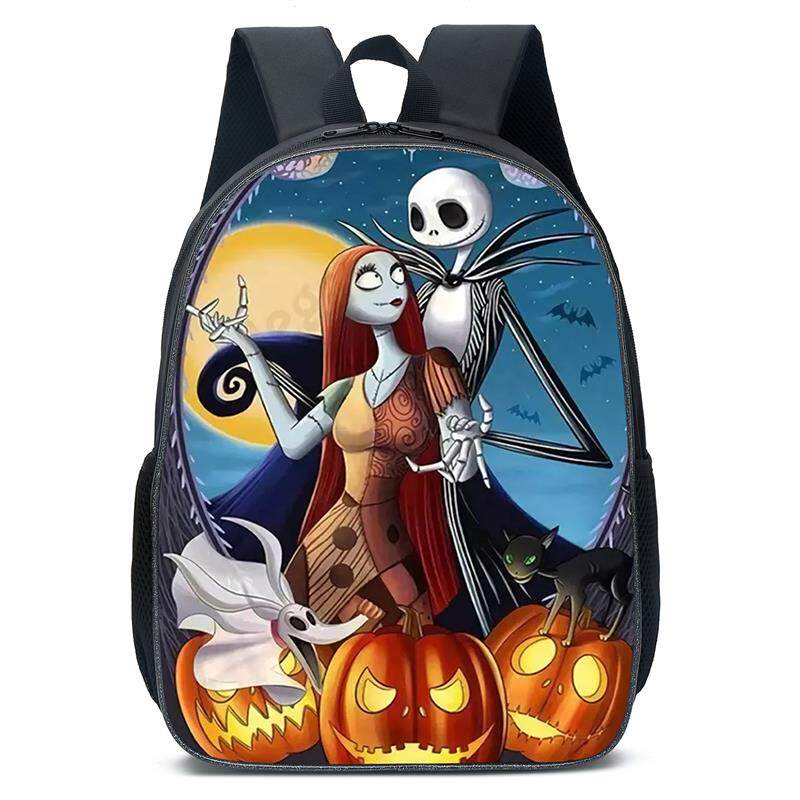 圣诞夜惊魂The Nightmare Before Christmas中小学生书包男女背包