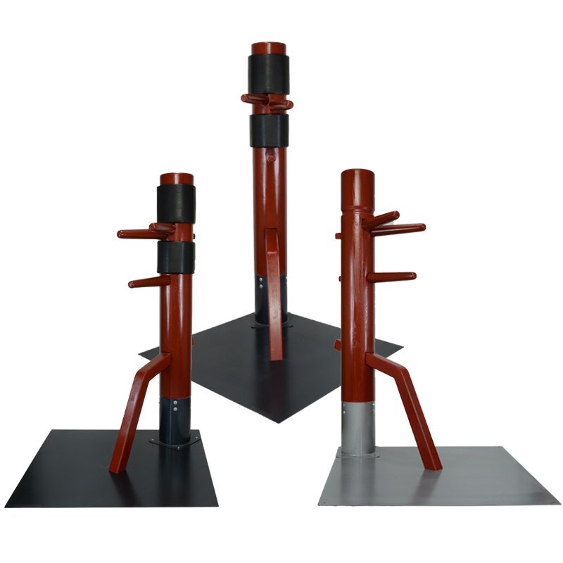 木人桩咏春拳叶问家用木人桩大铁板底座简易练功练武少儿木人桩