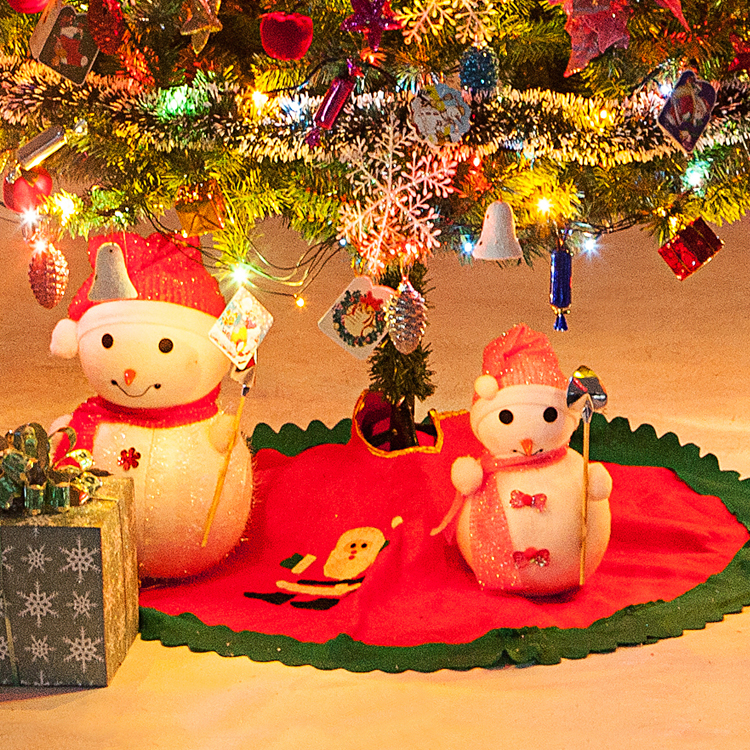 场景装饰布置围裙圣诞节约福