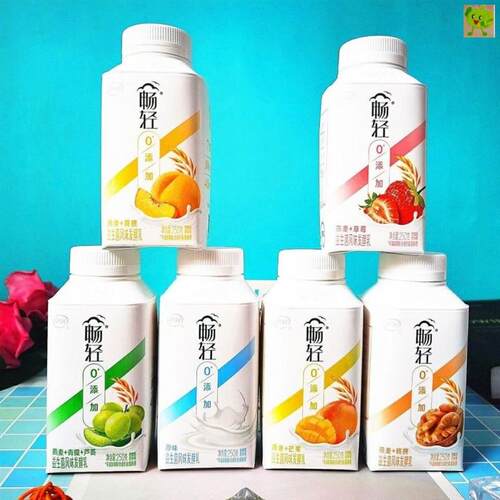 畅轻酸奶 风味发酵乳250g燕麦黄桃草莓核桃 芒果凤梨