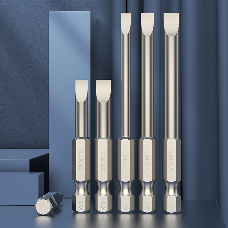 工业级高硬度强磁一字批头套装