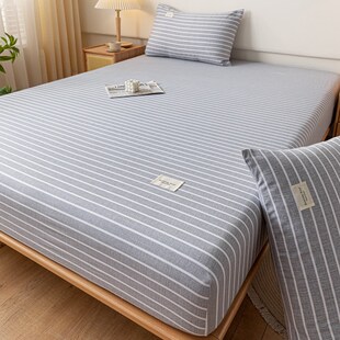 城外100全棉床罩床笠罩床垫保护罩宿舍1.5米床单床套2025新款
