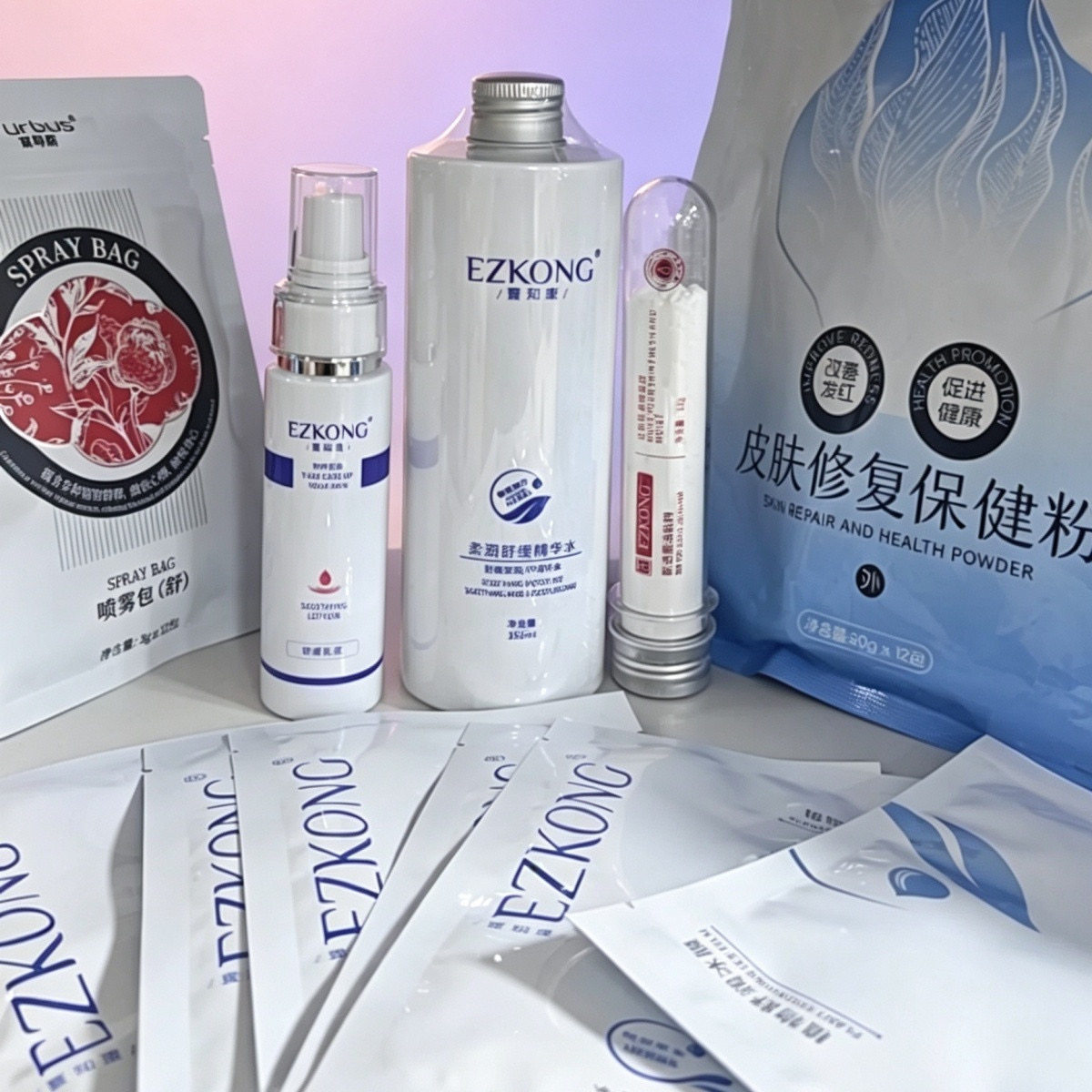医知康熏蒸包植物面部舒缓套包