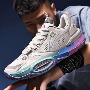 全城10棉花糖篮球鞋男款冬季加厚专业实战音速10韦德9青少年球鞋