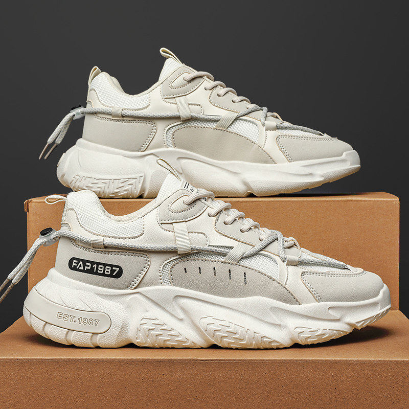 男鞋2026新款冬季国潮运动跑步休闲百搭防臭加厚老爹ins潮鞋,流行男鞋,老爹鞋,淘宝优惠券,粉丝福利购,淘宝优惠卷