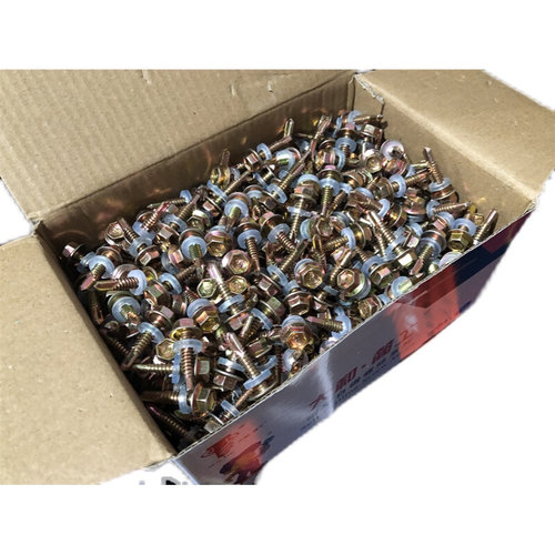 。大和钻尾螺丝六角钻尾螺丝燕尾K丝彩钢瓦钉自攻钉自钻丝M4.8M5.