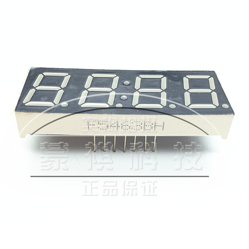 。14脚时间显示 共阳0.56 4位带时间显示数码管 规格 P50*19*7.8怎么看?