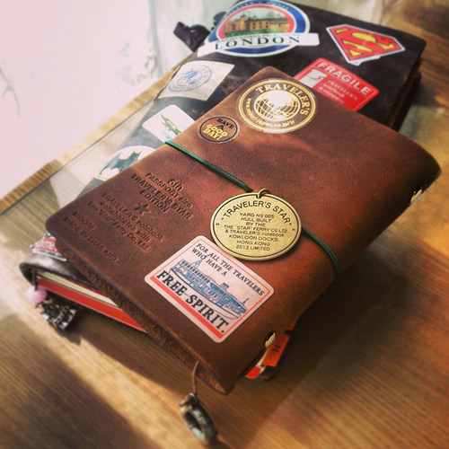 a4a5b5活页tn牛皮笔记本手工复古