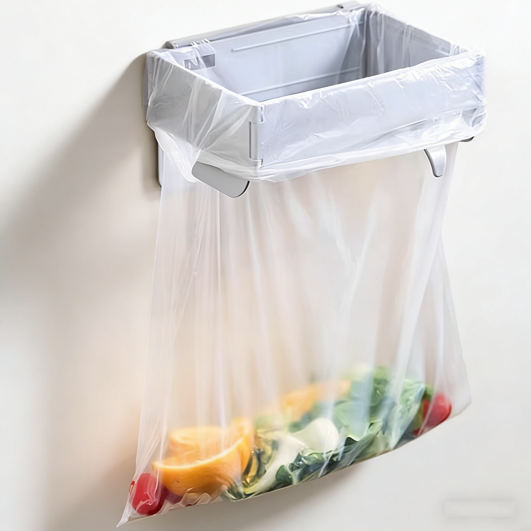 可折叠垃圾桶家用橱柜门壁挂式塑料袋挂架厨房收纳垃圾袋支架,家庭/个人清洁工具,垃圾架,淘宝优惠券,粉丝福利购,淘宝优惠卷