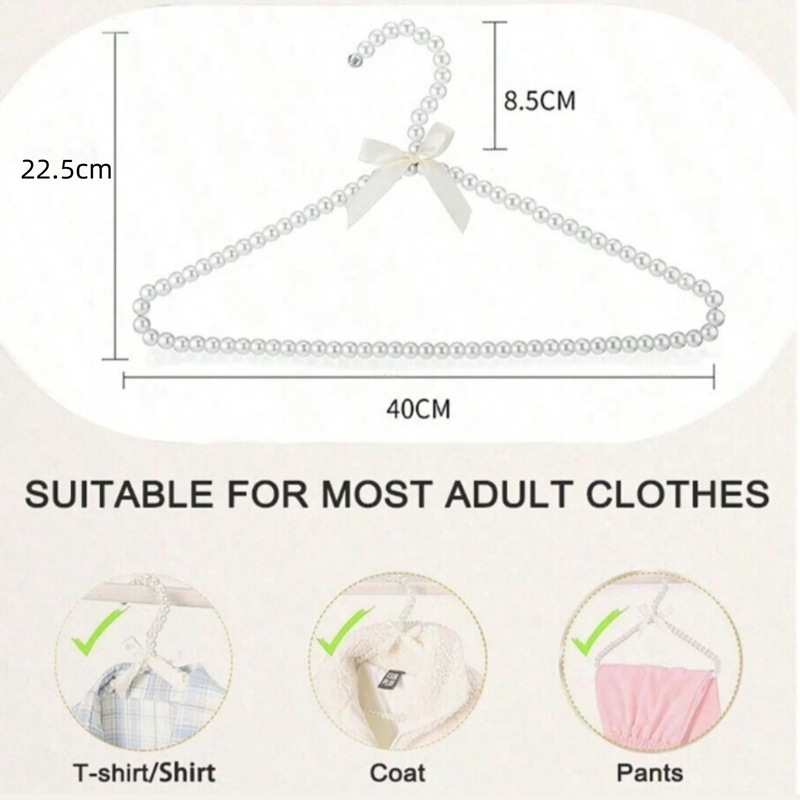 【欧式复古格调】风珍珠衣架