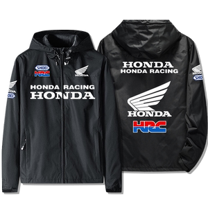本田honda摩托车防风冲锋衣男CBR非双金翼骑行服机车夹克外套衣服
