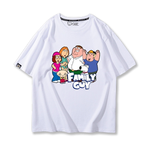 美剧恶搞之家衣服盖酷家族星战周边短袖t恤男女夏季纯棉百搭上衣
