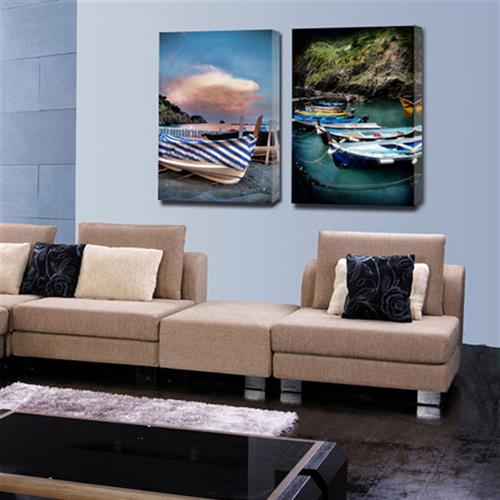 装饰画一件代发新中式玄关喷绘油画芯中式客厅挂画无框