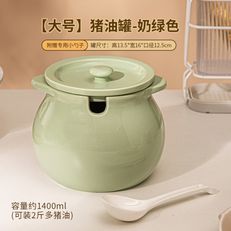 斤高温油罐小斤猪5清新带勺猪大容量10家用油罐盐罐罐装大容量