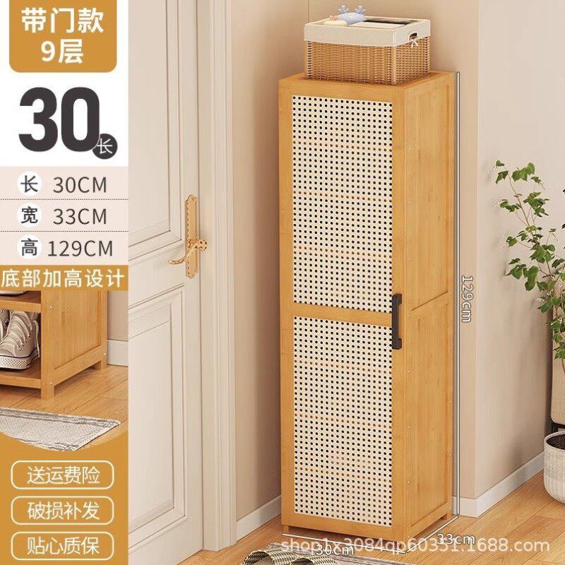 大容量收纳门口防尘家用简易架子宿舍多功能鞋鞋柜神器省实木空间