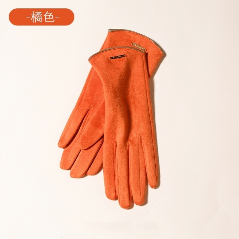 男士冬季专用装备屏女士外卖运动保暖可触徒步自行车手套透气学生