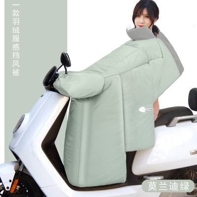 被挡风防晒防雨电动车全身电瓶车加厚防水防寒通用新款摩托车保暖