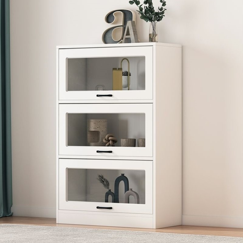 柜落地实木书柜儿童玩具防尘组合带收纳飘窗摆件置物架书架玻璃门,住宅家具,单个书柜,淘宝优惠券,粉丝福利购,淘宝优惠卷