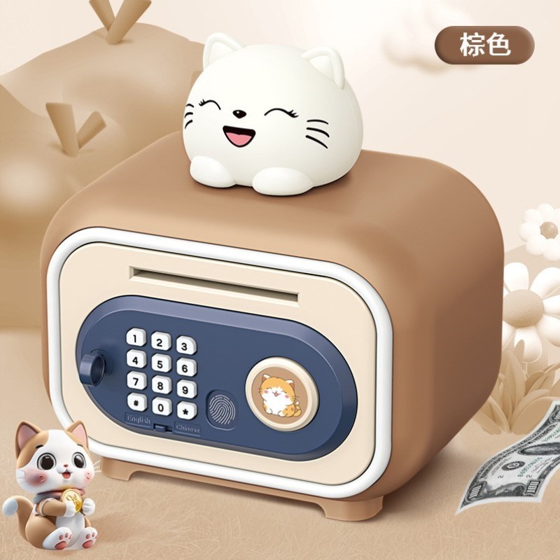 客厅女孩子礼物女生女孩成人学生孩子小型新款大容量存钱罐复古钱