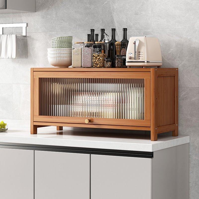 收纳家用台面碗碟储物柜大全调料架子用品微波炉置物架子厨房多层