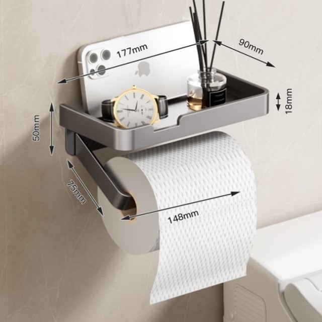 专用卫生间高颜值装厕卫生间装厕纸盒厕所防水收纳盒放纸盒纸巾盒