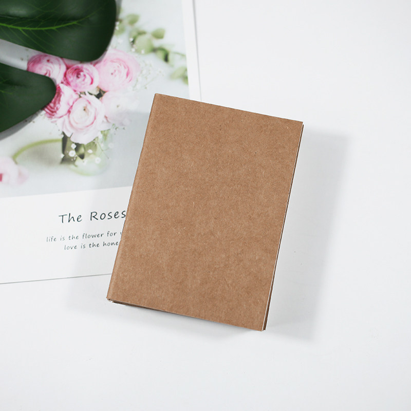 内页牛皮纸替换手账本