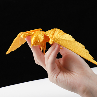 3D打印仿真动物燕子关节手办礼物摆件装饰鱼缸布景儿童创意玩具