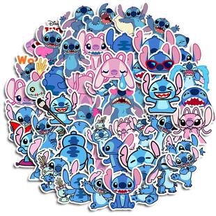 DIY星际大战史迪仔手账贴纸卡通电脑100张手机装 饰笔记本电脑防水